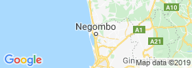 Negombo map